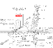 Сайлентблок переднего рычага задний - арт.09319-14007, полиуритан