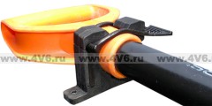 Крепеж универсальный Ø33-40 мм, обновленный дизайн, полиуретан, оранжевый