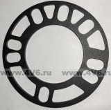 Проставка под диски пластина 4-114 / 4-100мм / 5-114 / 5-100мм - 4 мм, сталь 1шт.