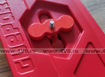 Крепление для канистры GKA, ABS/PETG по FDM печати, красный