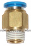 Соленоид 180103 (управляющий клапан) компрессора пневмо-блокировки с фитингами