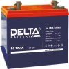 Аккумулятор DELTA GX 12-55, 12В/55Ач, GEL (гелевый)