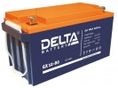 Аккумулятор DELTA GX 12-80, 12В/80Ач, GEL (гелевый)