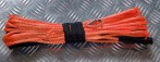 Трос синтетический Dyneema 5 мм / 2300 кг (12 м, комплект), оранжевый