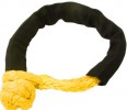 Шакл веревочный 3т, желтый 6 мм, с защитной муфтой
