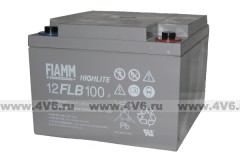 Аккумулятор FIAMM 12 FLB 100, 12В/26Ач, AGM