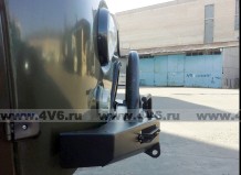 Бампер силовой передний OJ, металлический на УАЗ "Буханка" 02.213.03