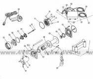 Лебедка Electric Winch 9500 lb 12V, с радио пультом