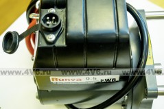 Лебёдка электрическая 12V Runva 9500 lbs 4350 кг (влагозащищенная), EWB9500U