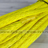 Трос синтетический Dyneema 8 мм / 7000 кг (12 м, комплект) желтый