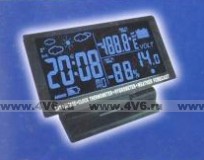 Информационная панель 4,5": вольтметр, часы, температура, влажность