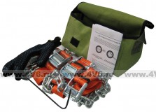 Комплект Браслетов противоскольжения "4WD" R21-R22.5 (усиленный, 4шт.+сумка+перчатки)