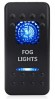 Кнопка включения диодного рабочего света, заднего "Fog Lights" 12V-24V